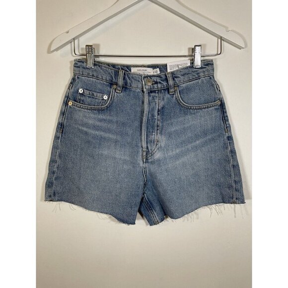 Paris Atelier Pants - Paris‎ Atelier & Other Stories Women Denim Cutoff Shorts SZ 2 High Waist